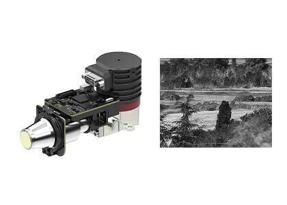 High Sensitivity MCT MWIR Infrared Camera Core With Proximity Board