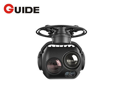 गोलाकार स्थिरीकरण प्लेटफार्म के साथ कॉम्पैक्ट एयरबोर्न मल्टी सेंसर ईओ आईआर सिस्टम