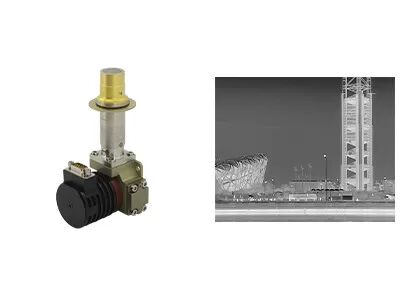 सुरक्षा अनुप्रयोग के लिए एलडब्ल्यूआईआर कूल्ड इन्फ्रारेड डिटेक्टर 640x512 / 15μM