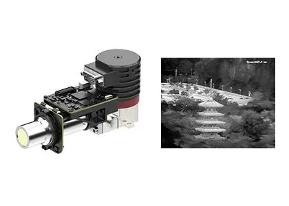 RS058 क्रायोकूलर कूल्ड थर्मल कैमरा मॉड्यूल T2SL LWIR 640x512 / 15μm