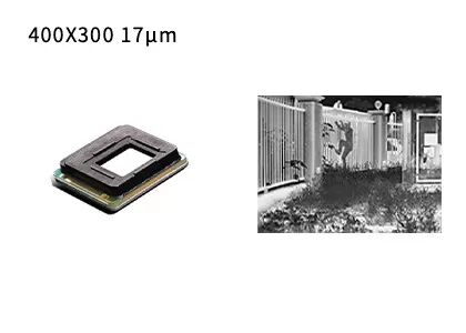 Focal Plane Array Uncooled Infrared Detector 400x300 / 17μm VOx Material
