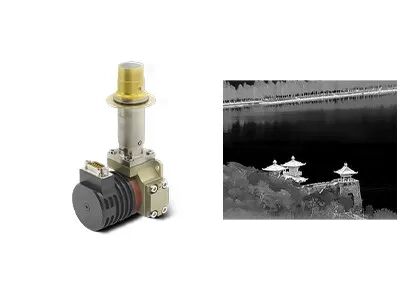 RS046H स्प्लिट स्टर्लिंग कूलर के साथ लचीले MWIR कूल्ड इन्फ्रारेड डिटेक्टर