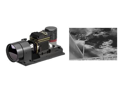 23 मिमी लेंस के साथ पेट्रोकेमिकल उद्योग इन्फ्रारेड गैस रिसाव डिटेक्शन कैमरा