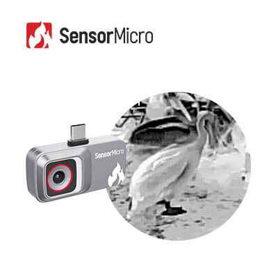 Plug-in Thermal Camera with 256×192 Resolution and 12μm Pixel Size for Smartphones via USB 2.0 Interface