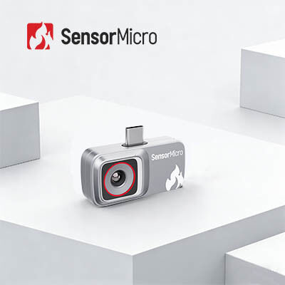 स्मार्टफोन से जुड़ा अनकूल्ड 256×192/12μm थर्मल कैमरा, विद्युत हॉटस्पॉट और मोबाइल अनुप्रयोगों के लिए