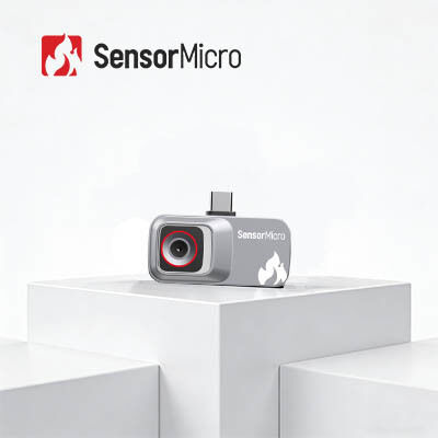 पोर्टेबल 256×192 रिज़ॉल्यूशन 12μm पिक्सेल आकार प्लग-इन थर्मल कैमरे के लिए अल्ट्रा कॉम्पैक्ट थर्मल इमेजिंग मॉड्यूल