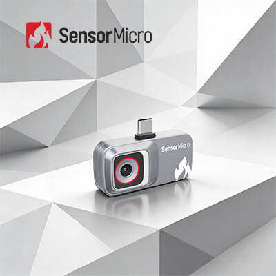 बिना ठंडा किया गया LWIR प्लग-इन थर्मल कैमरा जिसमें 120×90/12μm रिज़ॉल्यूशन, USB2.0 इंटरफ़ेस और 3.3V ऑपरेटिंग वोल्टेज है