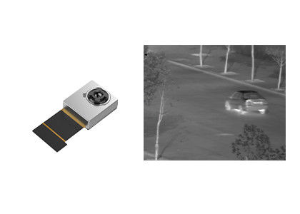 थर्मल इमेजिंग निगरानी कैमरे के लिए बिना कूल्ड LWIR मिनी कैमरा मॉड्यूल 256x192